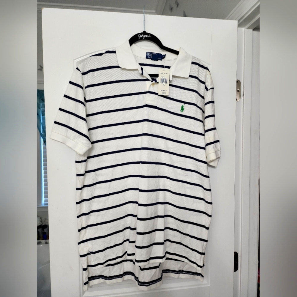 Navy & white Ralph Lauren polo